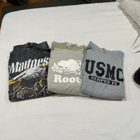 Hoodie Pullover jacket, Color Gray, size L - Picture 8 of 8